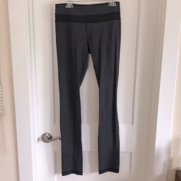 lululemon athletica Pants - Lululemon leggings grey/black, size 4/6